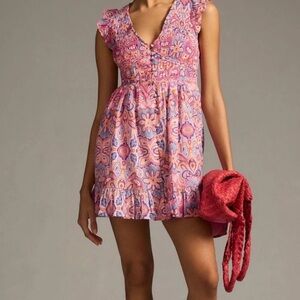 NWT Anthropologie The Peregrine Mini Dress